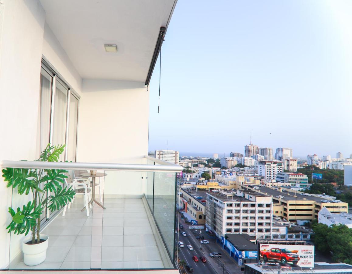 شقة N1401 Espectacular Vista Downtown Santo Domingo Rd المظهر الخارجي الصورة